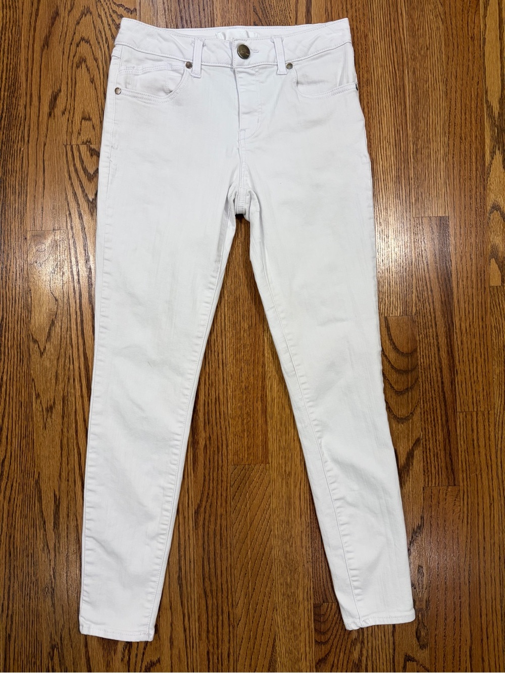 1822 Denim White Skinny Jeans (4)